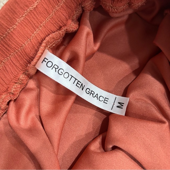 Forgotten Grace Rust Orange Skirt - Picture 3 of 3